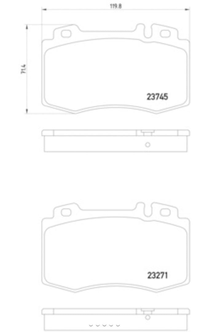 Hella Maximum Durability And Comfort Brake Pad 355010101 - Set Disc