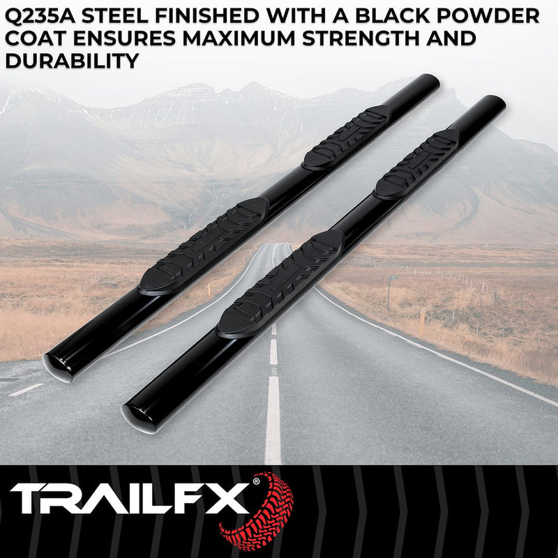 Trailfx A1533B Nerf Bar - Black