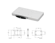 Minn Kota Designed For Use In Saltwater Trolling Motor Mount 1854017 - RTA-17 Quick Release Bracket Retail