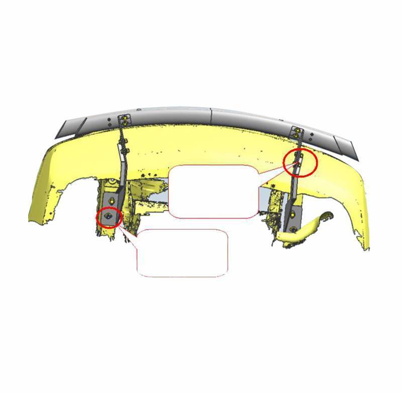 Black Horse CRDL-ACA205B Bumper Guard