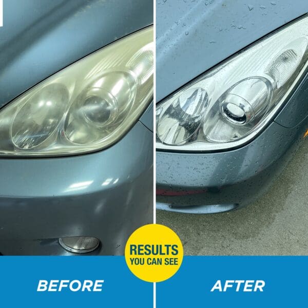 Rain X Graphene Shield Technology Headlight Restoration Kit 610200 - RX Pro Grphne HL Rst 6X1EA