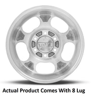 M.T. Wheel Modern Low Profile Cap Design 274649 - 17X9 8X6.5 MT Canyon Pro Polished