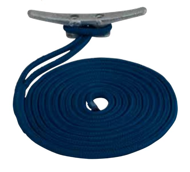 SEA DOG No Supplier Warranty Dock Line 302112015NV-1 - Double Braided Nylon