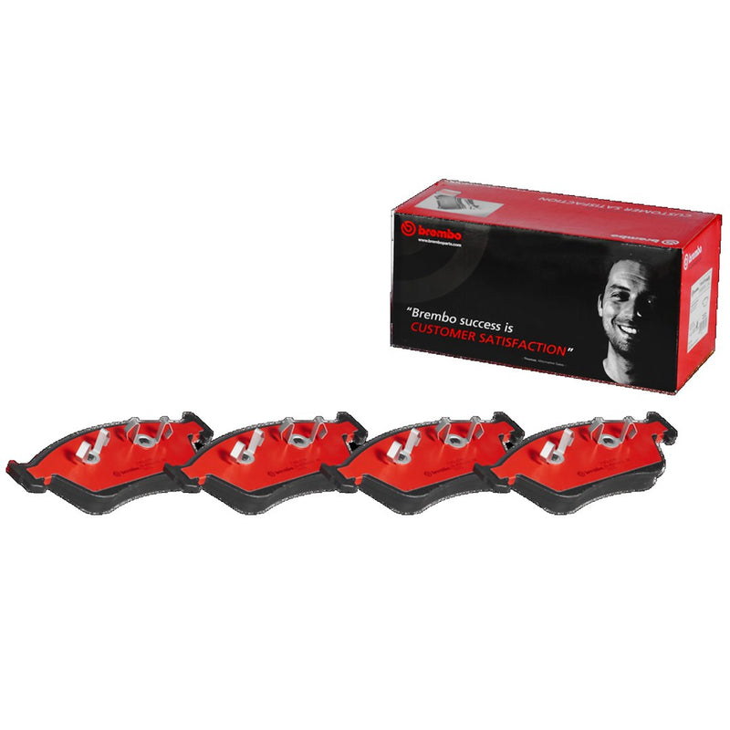 Brembo Premium Low-Met OE Equivalent Pad Brake Pad P85102N - Disc Set