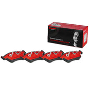 Brembo Premium Low-Met OE Equivalent Pad Brake Pad P85102N - Disc Set