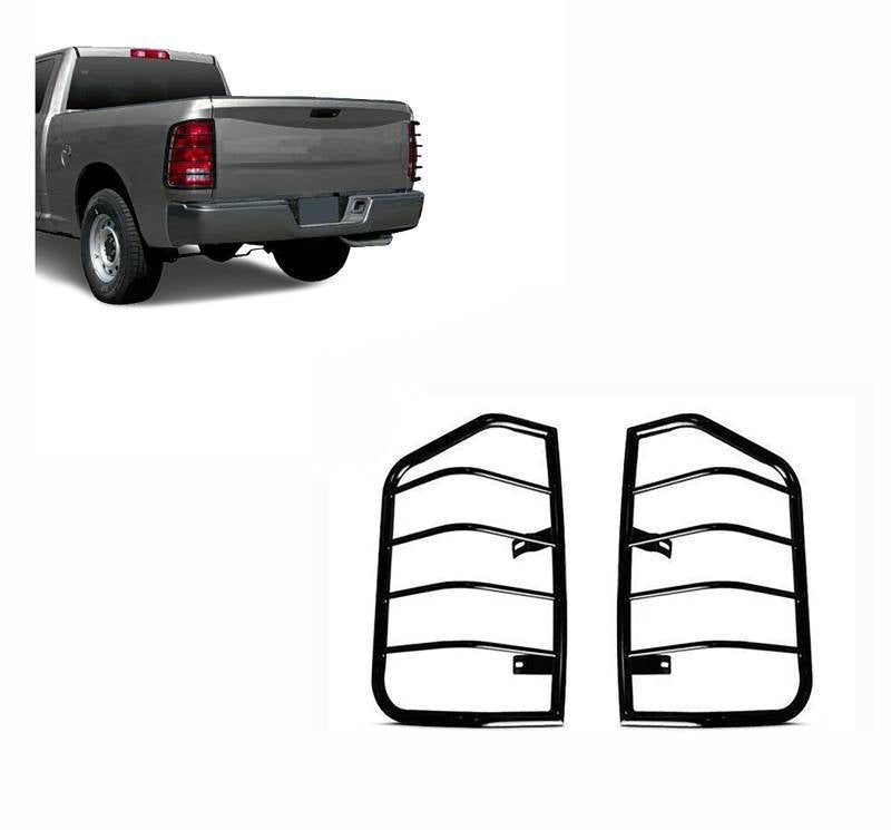Black Horse Superb Tail Light Protection Tail Light Guard 7Dgrma - 2009-2019 Ram 2500