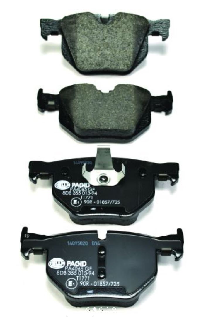 Hella Maximum Durability And Comfort Brake Pad 355013941 - Disc