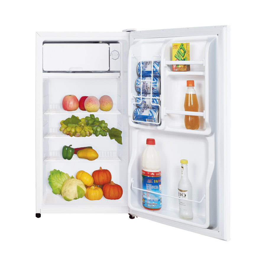 Magic Chef Built-In Can Dispenser Saves Space Refrigerator MCBR350W2 - 3.5 CU FT Manual Defro