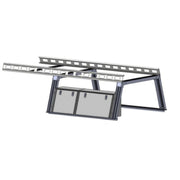 Black Horse No Drilling Required Ladder Rack CSFRHD55TX2 - Base K2 Over Cab Tool Box