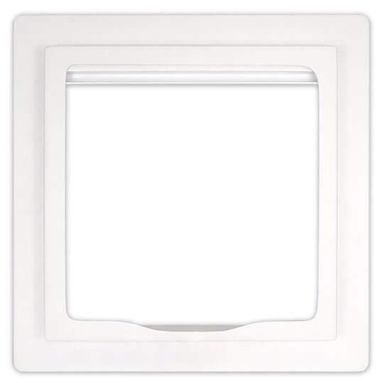 S.Recreation Ultra-Low Profile Design Skylight Blind SLS1414B - RV Shade Thermo Shiel