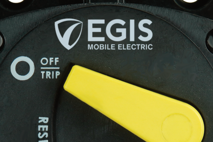Egis Mobile Made In USA Circuit Breaker 4704-080 - 87 Series 80 Surface Mount