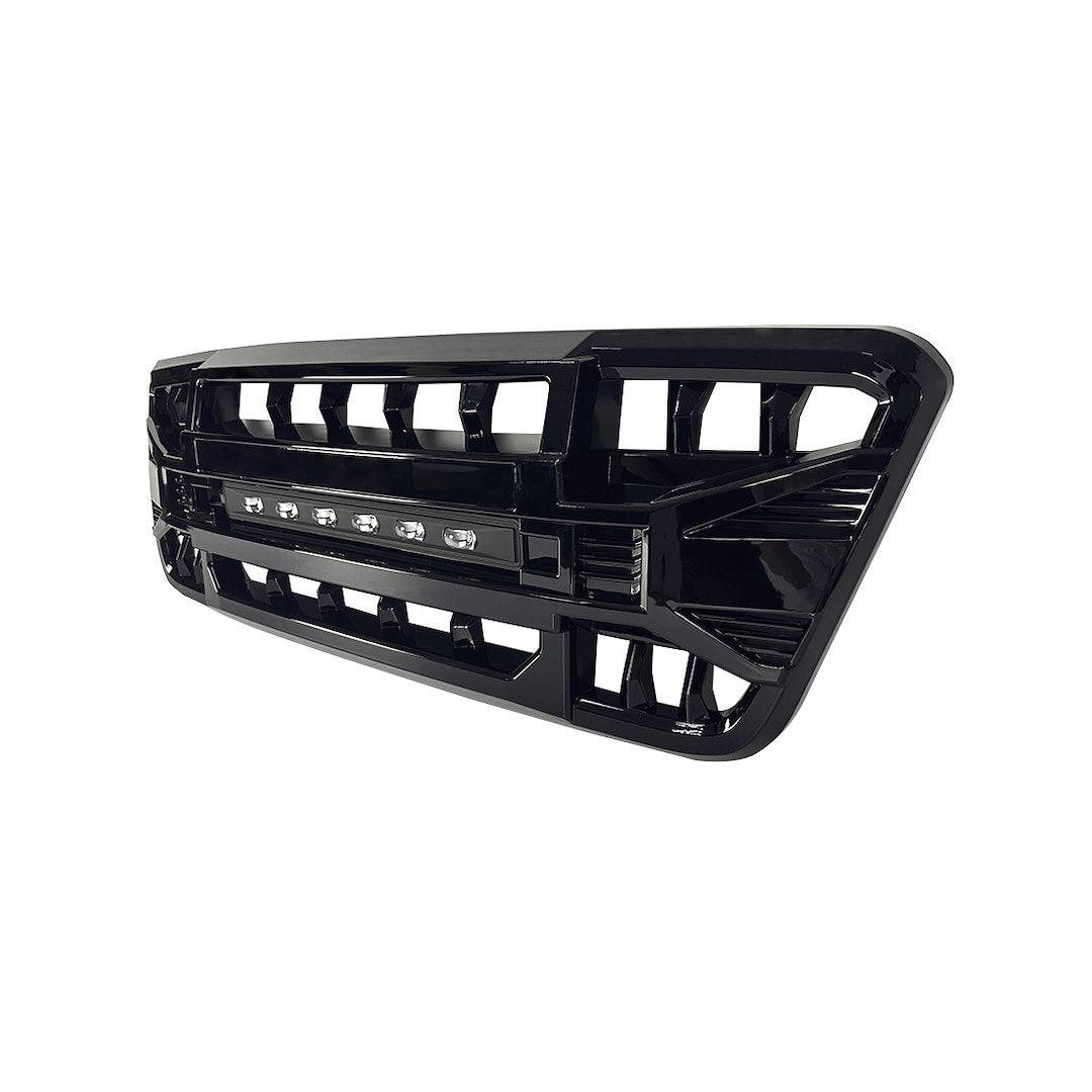 American MOD Direct Fit Replacement Grille Amfmaa00128 - Armor Led OFF-Road Lights