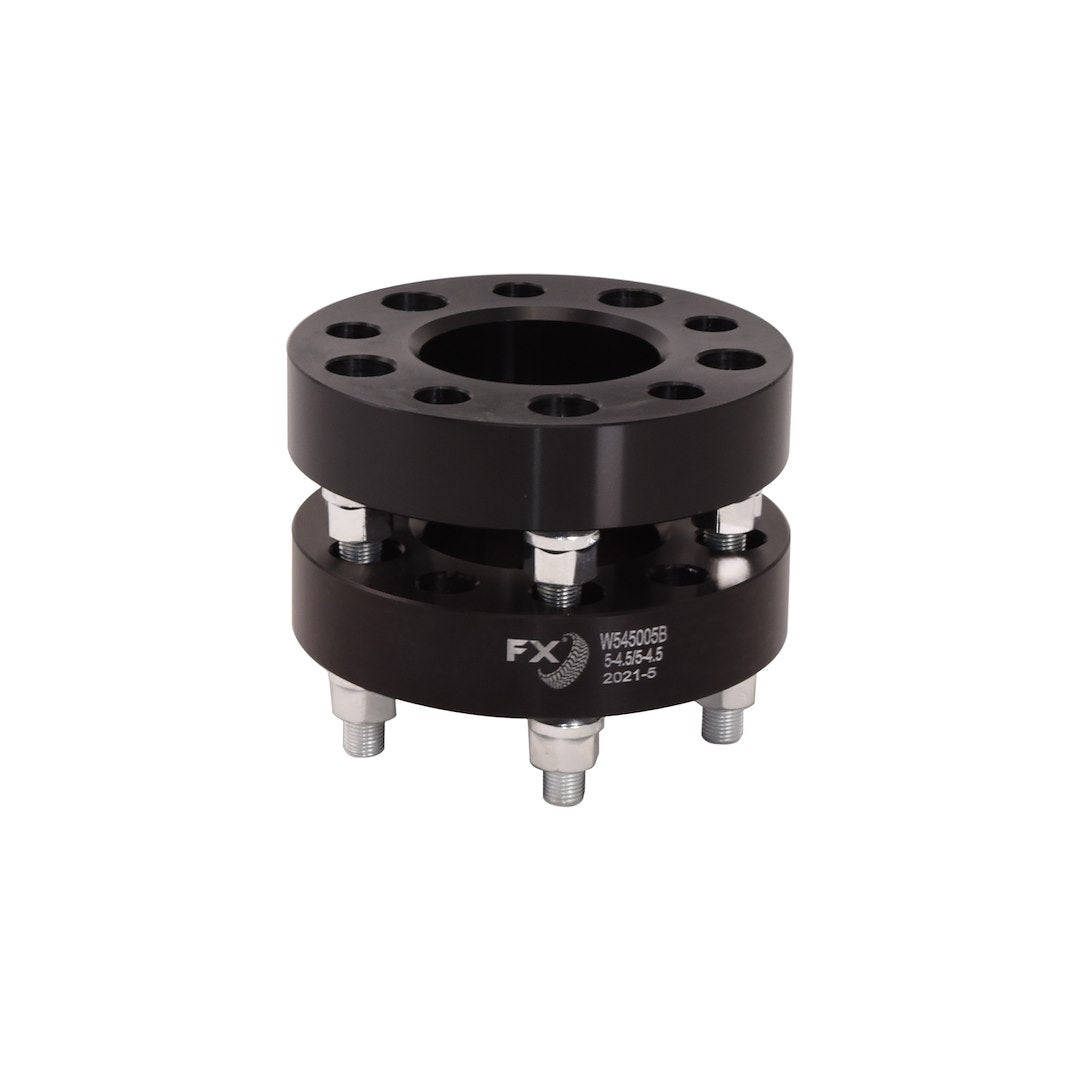 Trailfx Limited Lifetime Warranty Wheel Spacer W545005HC - Black Hub Cent Whl Spcr 5X4.5 Jeep