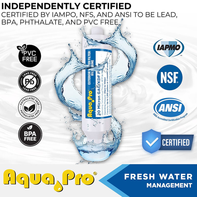 Aqua PRO 21880 Fresh Water Filter
