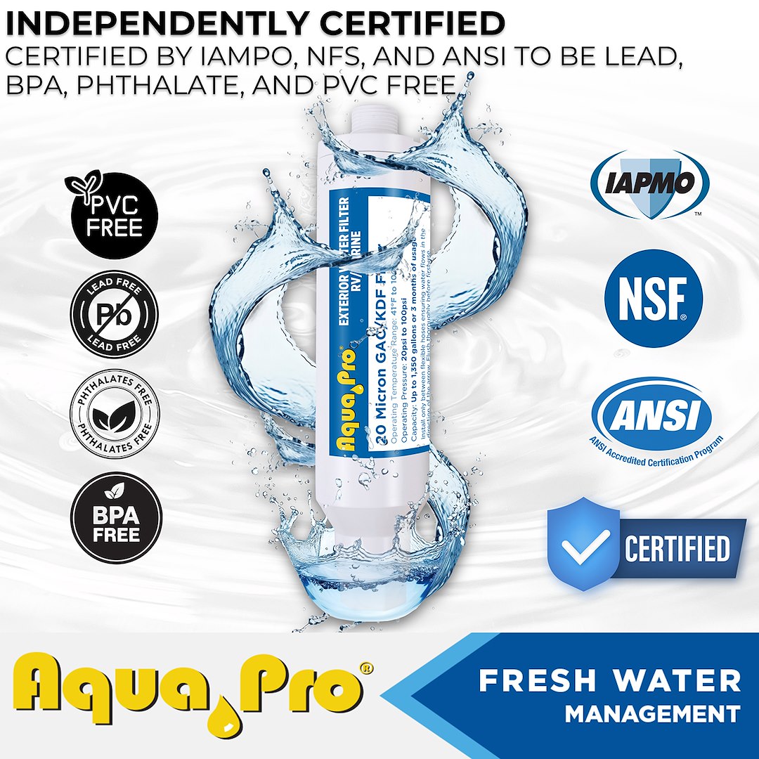 Aqua PRO 21880 Fresh Water Filter
