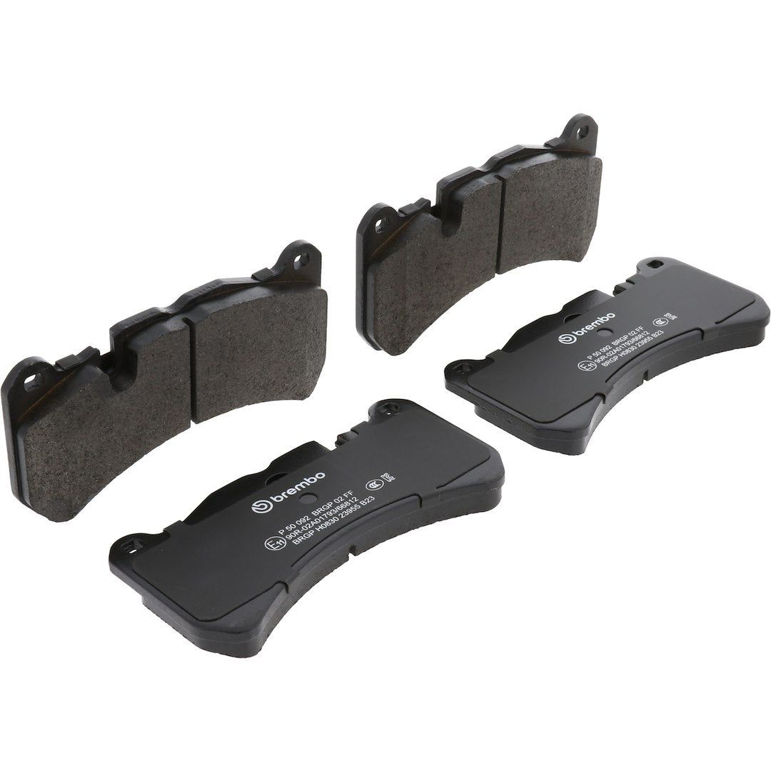 Brembo Premium Low-Met OE Equivalent Pad Brake Pad P50092 - Disc Set
