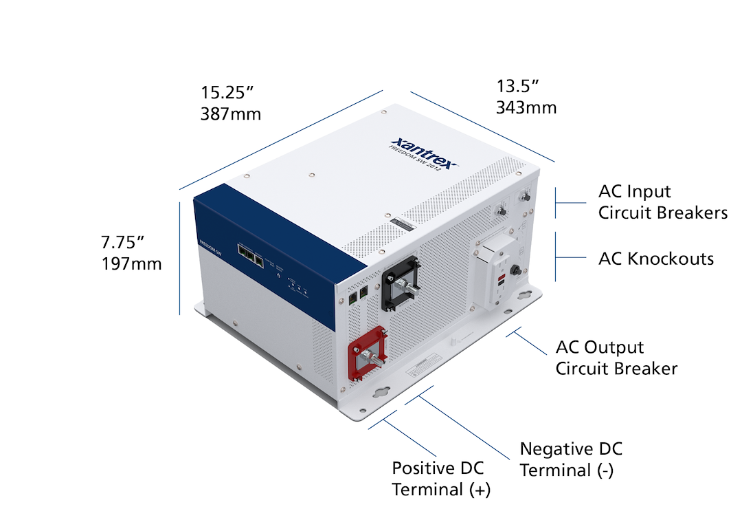 Xantrex LLC 815-3012-11 Power Inverter/ Battery Charger