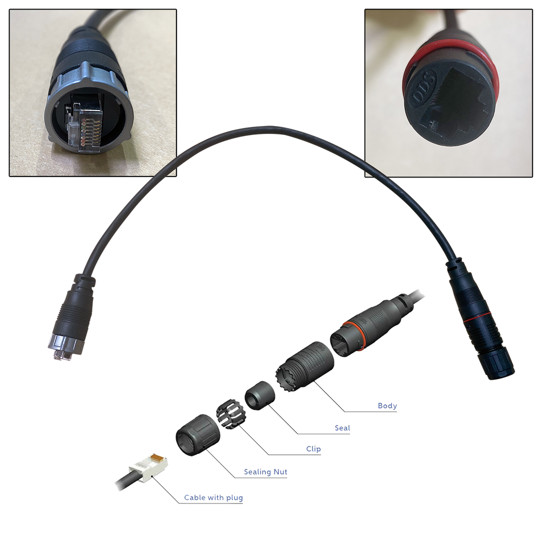 Furuno Offering Quality Design Ethernet Cable WRJ-ADP-05M - Adapter