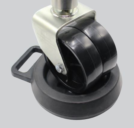 Stromber Made In The USA Trailer Tongue Jack Wheel Chock JBP-TJ6 - Dolly Epdm Rubber Pad