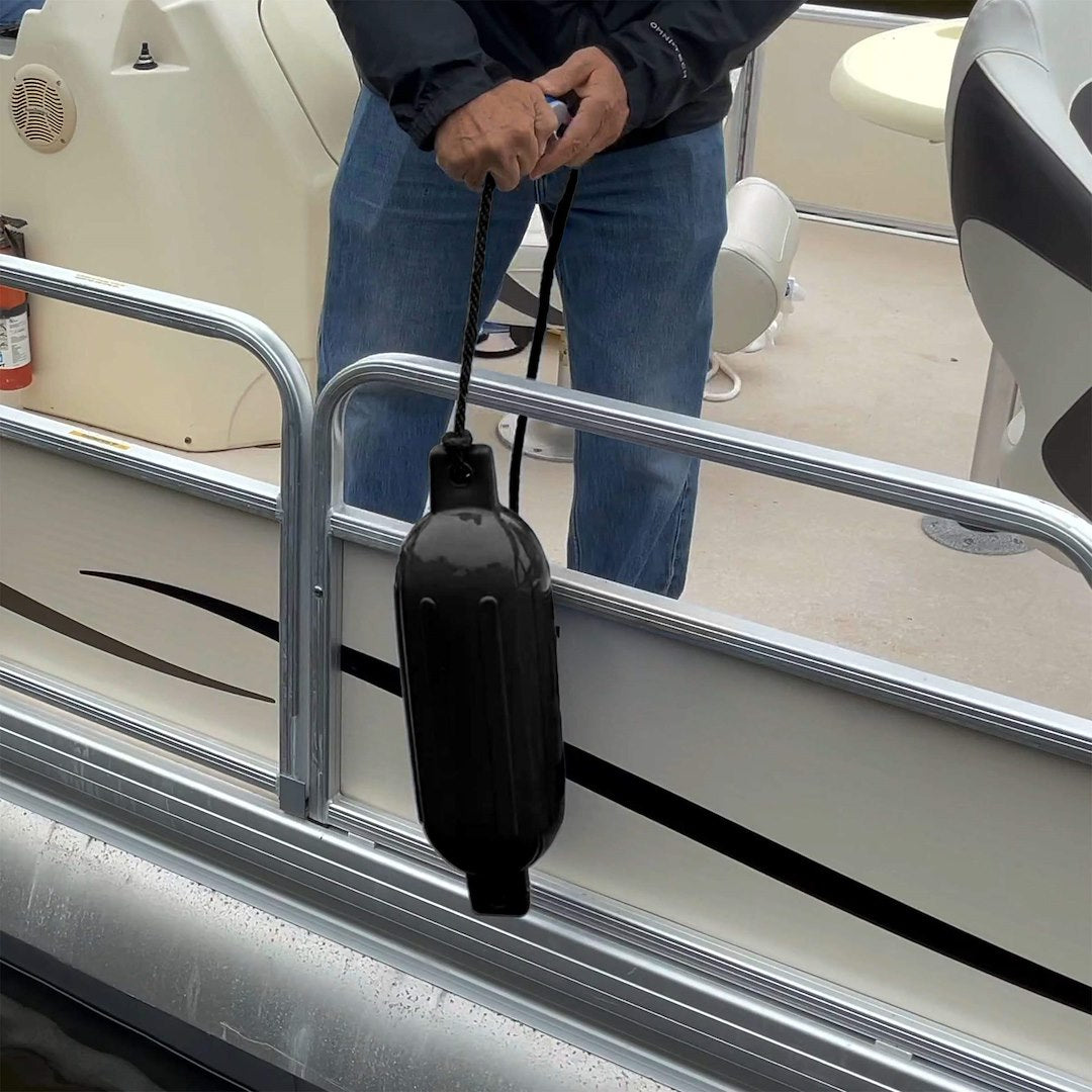 T-H Marine Features UV Resistant Boat Fender Line BE-CO-52482-DP - Black 60