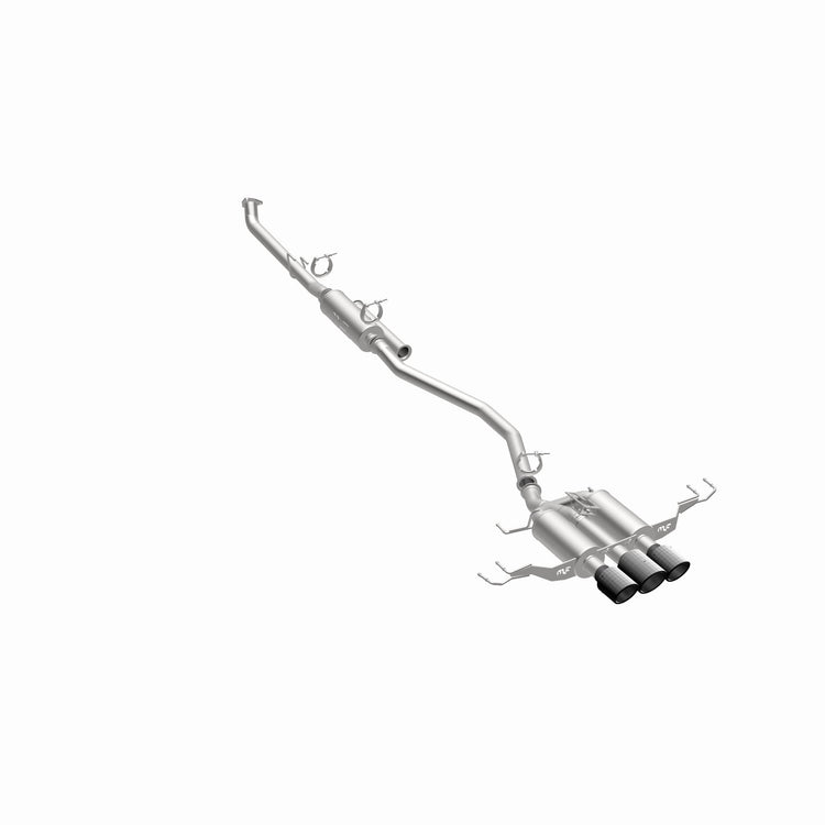Magnaflow Limited Lifetime Warranty Exhaust System Kit 19708 - Carbon Speq Series Fiber CAT-Back