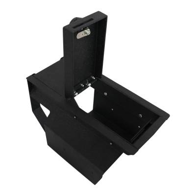 Black Horse Welded Tab And Notch Seams Console Security Insert Asth20 - 2020-2024 Toyota Highlanderblack