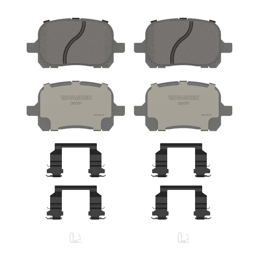 Wagner Brake OEX707 Brake Pad