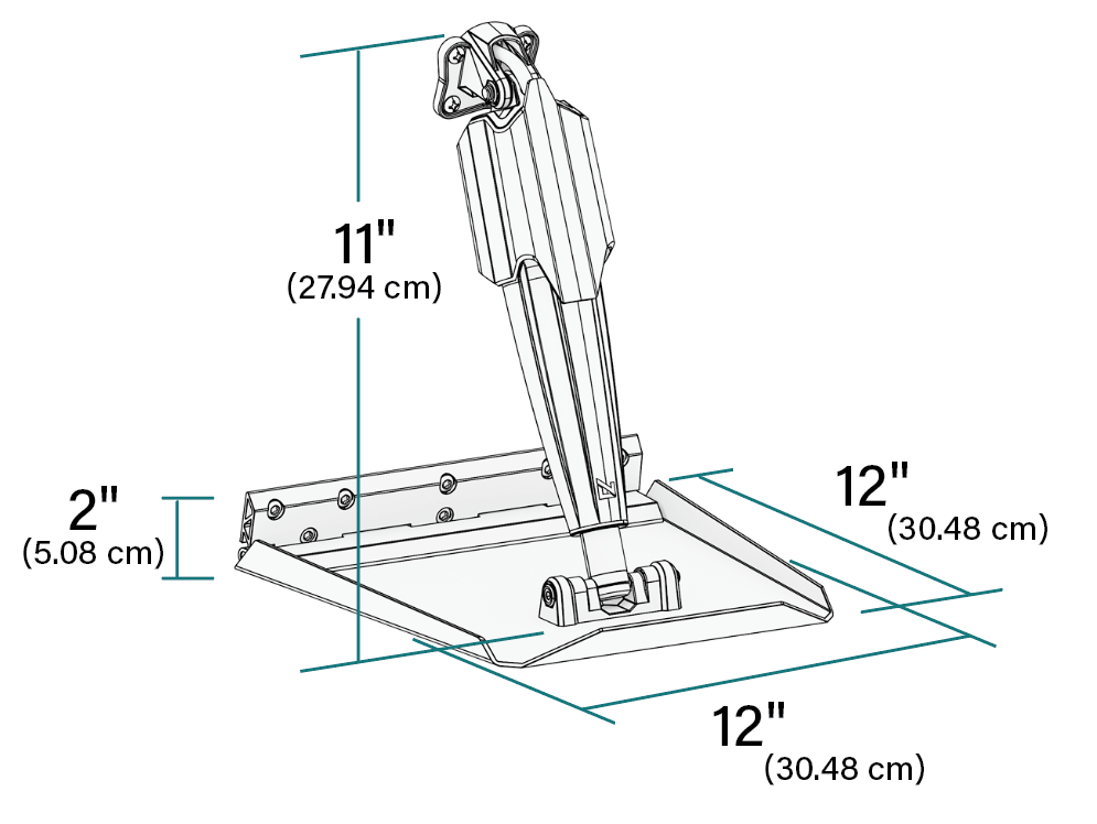 Lenco Confidence Offshore Boat Trim Tab 15186-107 - 12 12 Edge Mount Kit