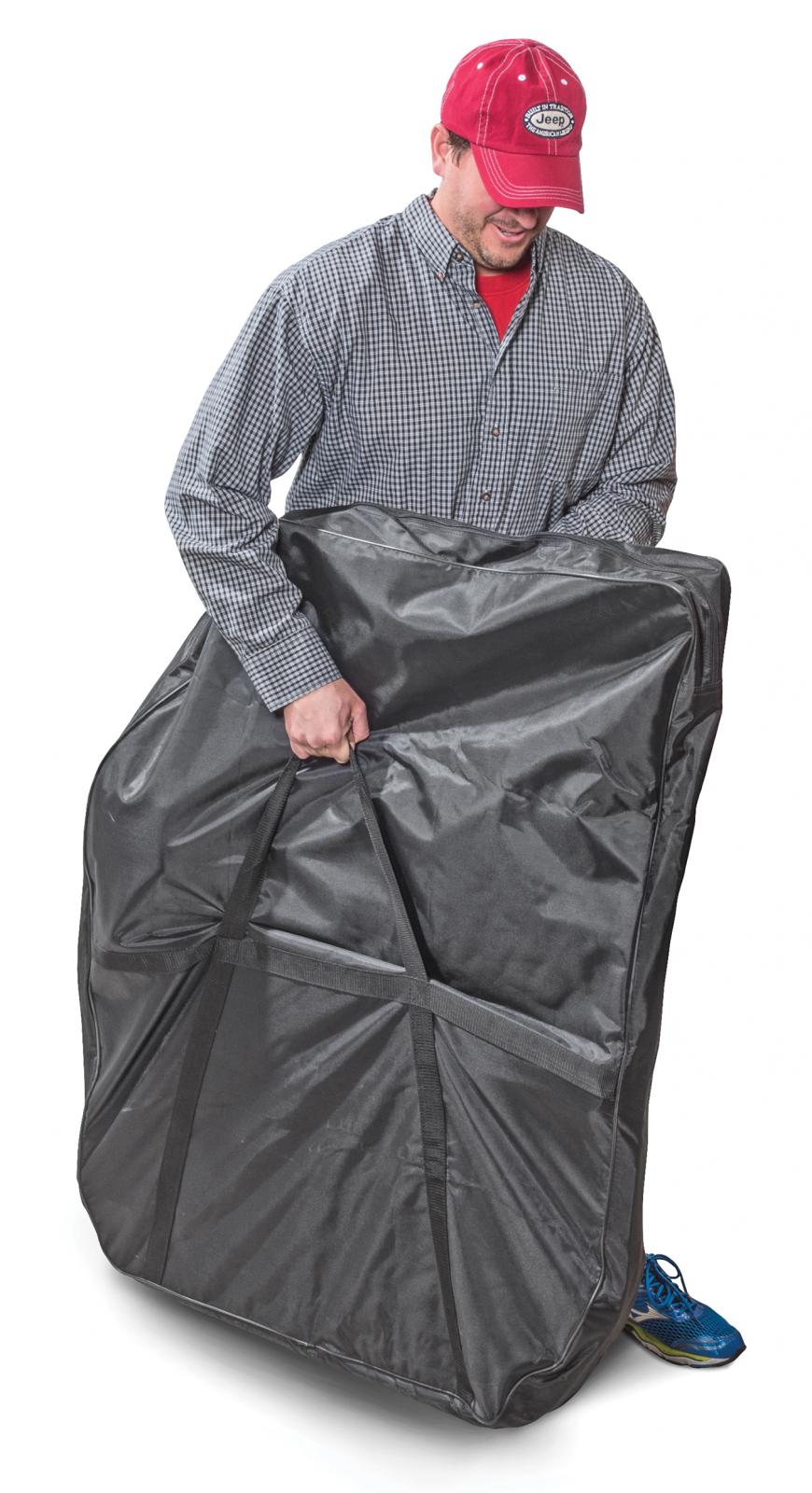 Mastertop Works For Factory Hard Doors Storage Bag 13110024 - Black Hrd DR Strg BG 76-18 Jeep