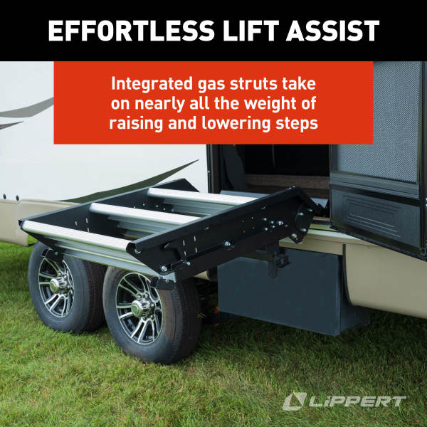 Lippert Comp Effortless Lift Assist Entry Step 2024057001 - RV