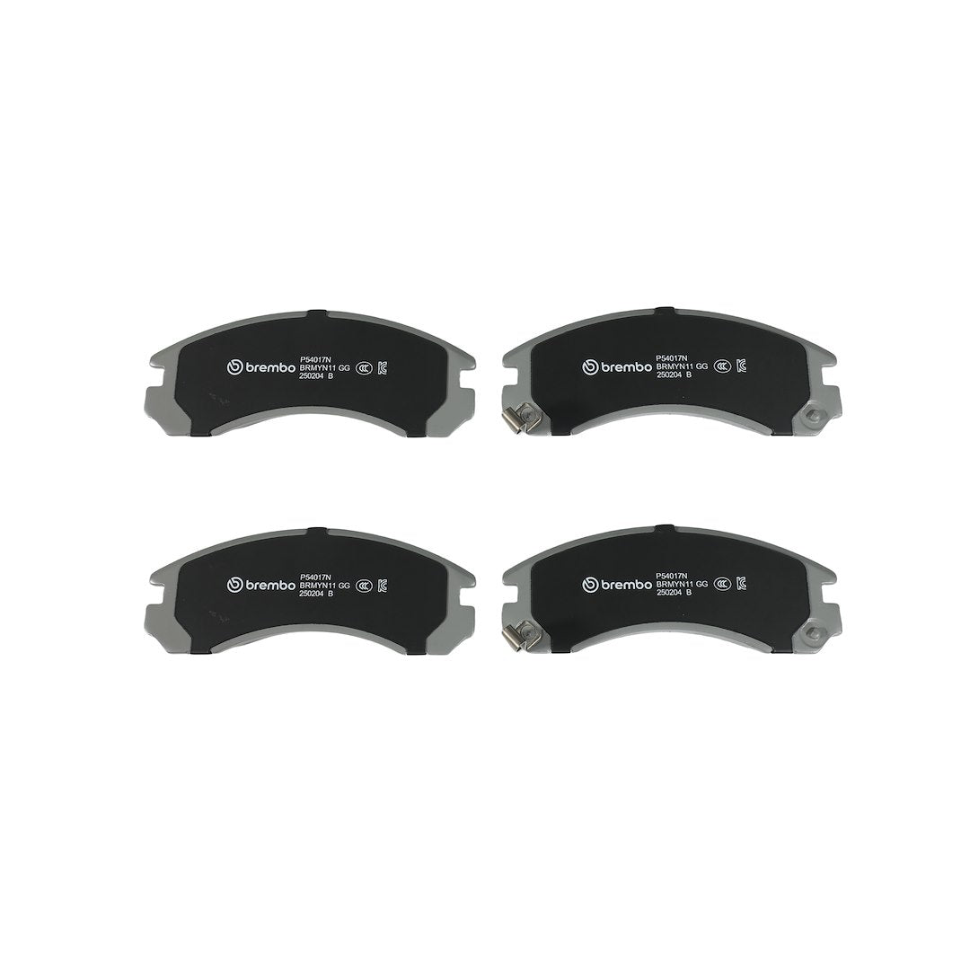 Brembo Premium Low-Met OE Equivalent Pad Brake Pad P54017N - Disc Set