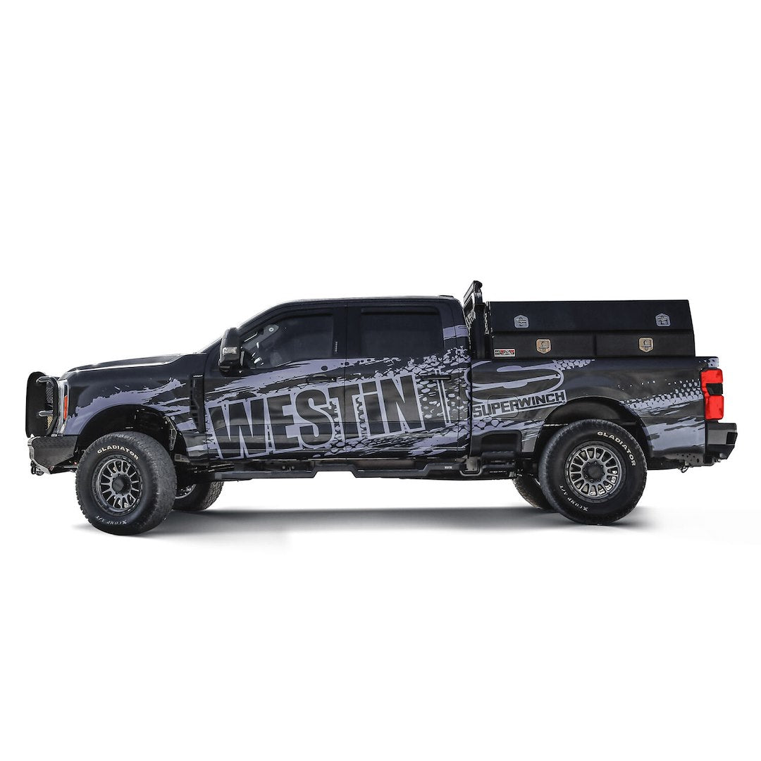 Westin Honeycomb Mesh Protects Grille Bumper 58-311205 - 2023 F250 Bandit Guard