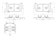 Brembo P30143N Brake Pad