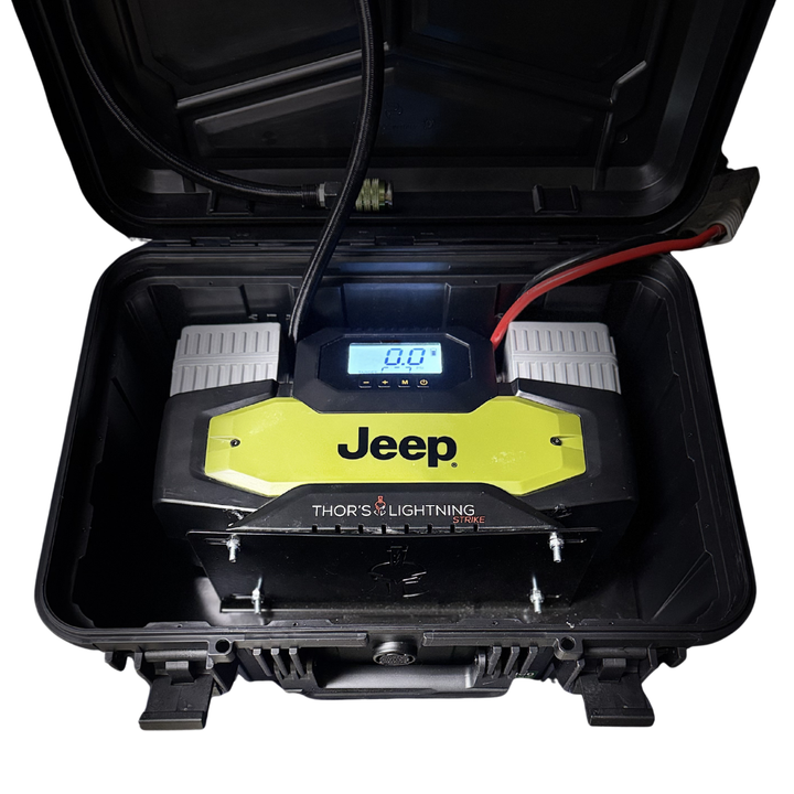 Thors Lighti Built For Jeep Performance Air Compressor AV2Jeepstrike001 - Lightning Strike Totalcontrol
