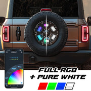 XK Glow MX-5Wheel Spare Tire Brake Light
