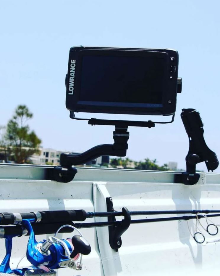 Railblaza Low Profile Railblaza Mount Fish Finder Mount 02-4136-11 - Rotating Platform