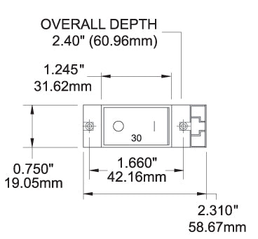 Blue SEA Double Pole Magnetic Hydraulic Type Circuit Breaker 7417-BSS - A2 Flat Rocker 50A