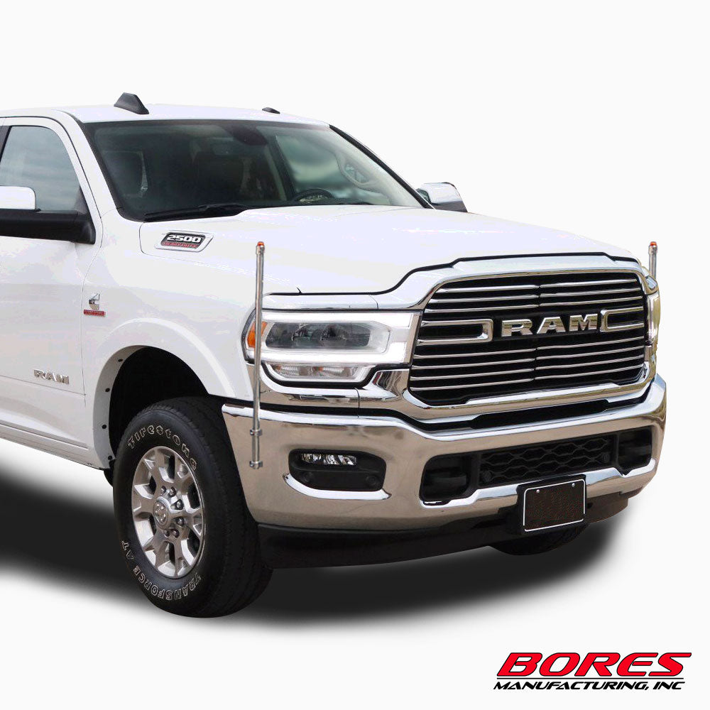 Bores Guide No Supplier Warranty Bumper Guide 731-121 - 19-20 Ram 15-3500