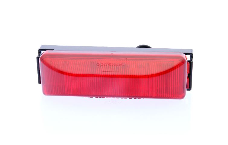 Optronics Multiple Mounting And Wiring Trailer Light MC67RBP - Clear Red Mark Bulb