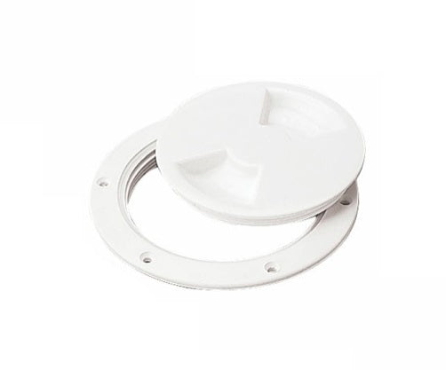 SEA DOG No Supplier Warranty Boat Deck Plate 337160-1 - White Abs Standard