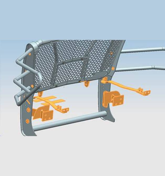 Black Horse Patent Approved Grille Guard RU-Niti17-B - Rugged Heavy Duty 2017