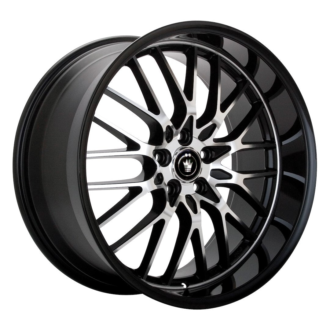 Konig LA78512355 Glossy Black with machined face