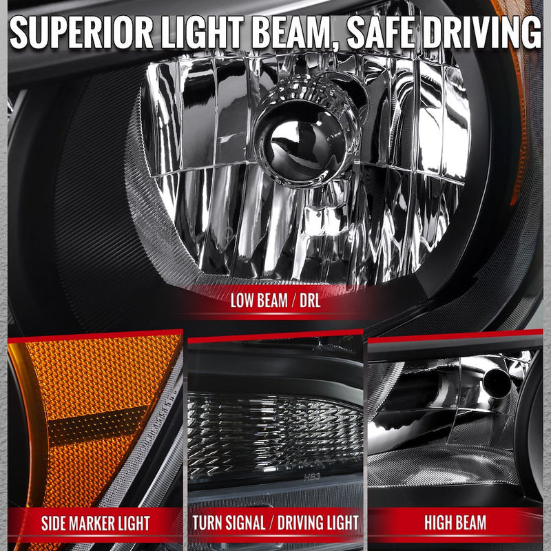 Spec-D Tunin 2LH-COL15JM-RS Headlight Assembly