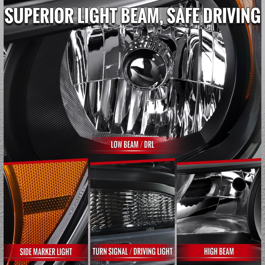 Spec-D Tunin 2LH-COL15JM-RS Headlight Assembly