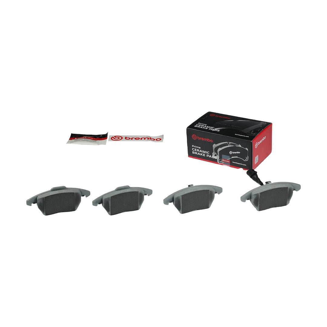 Brembo Premium Low-Met OE Equivalent Pad Brake Pad P50130N - Disc Set