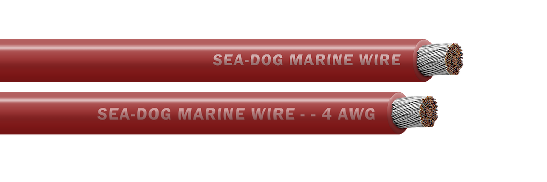 SEA DOG 8004022 - Red Awg 100FT Battery Cable