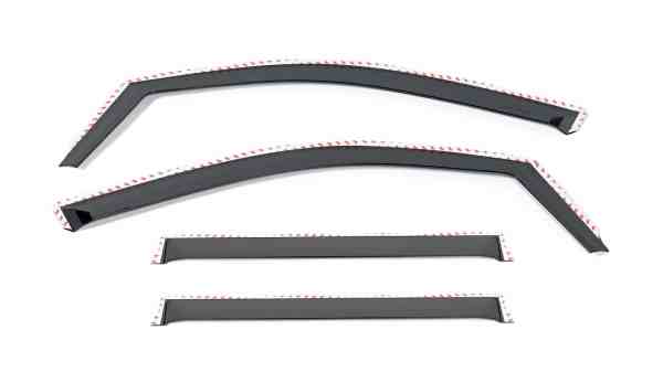 Putco No Cutting No Drilling Rainguard 580070 - Dodge Ram 1500 Quad Cab Set