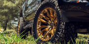 Fuel Offroad With Fuel Logo Center Cap Wheel D80520007547 - D805 20X10 5X5.0 PLT-BRZ -18MM
