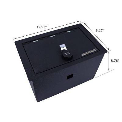 Black Horse Welded Tab And Notch Seams Console Security Insert Asgm05 - Center