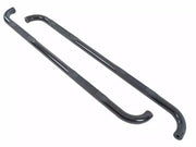BIG Country No Drilling Required Nerf Bar 379231 - Black Round Side Bars Mild Steel